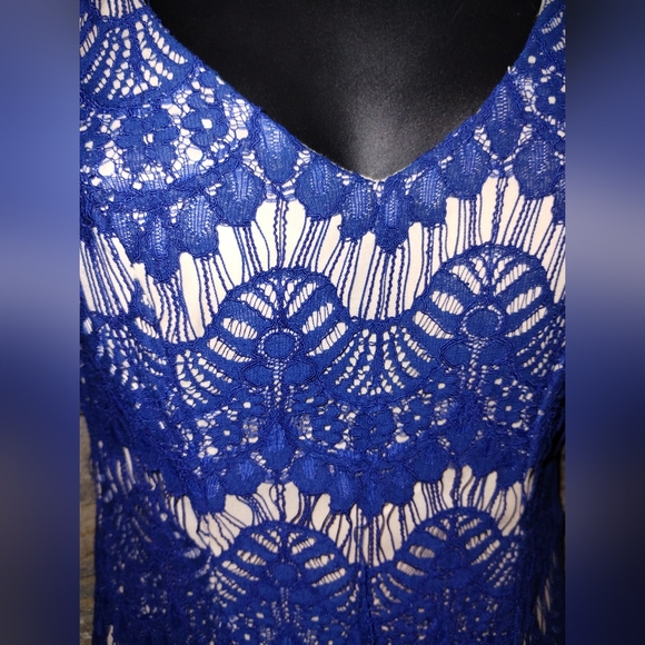 B Darlin lace overlay dress size 5/6 - Picture 7 of 9